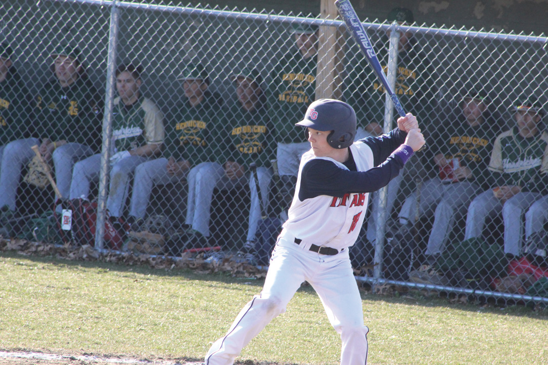 Toll Gate’s William Wagonneer takes a lead off base en route to a 9-2 against East Providence.